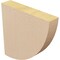 Ekena Millwork 2"W x 10"D x 10"H Thin Durham Rough Cedar Woodgrain TimberThane Corbel, Primed Tan CORUR02X10X10DURRCPR - alternate 5